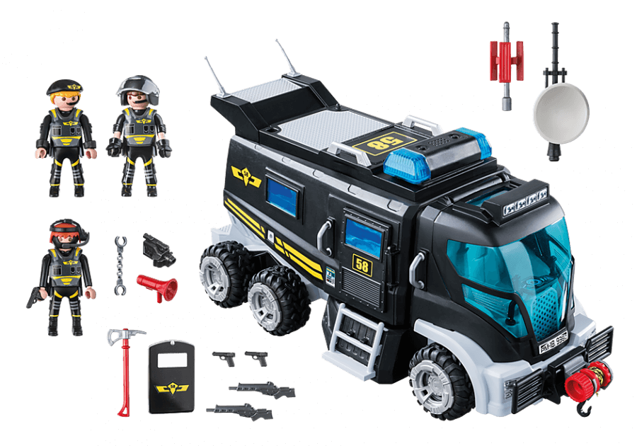 Playmobil city action swat truck online