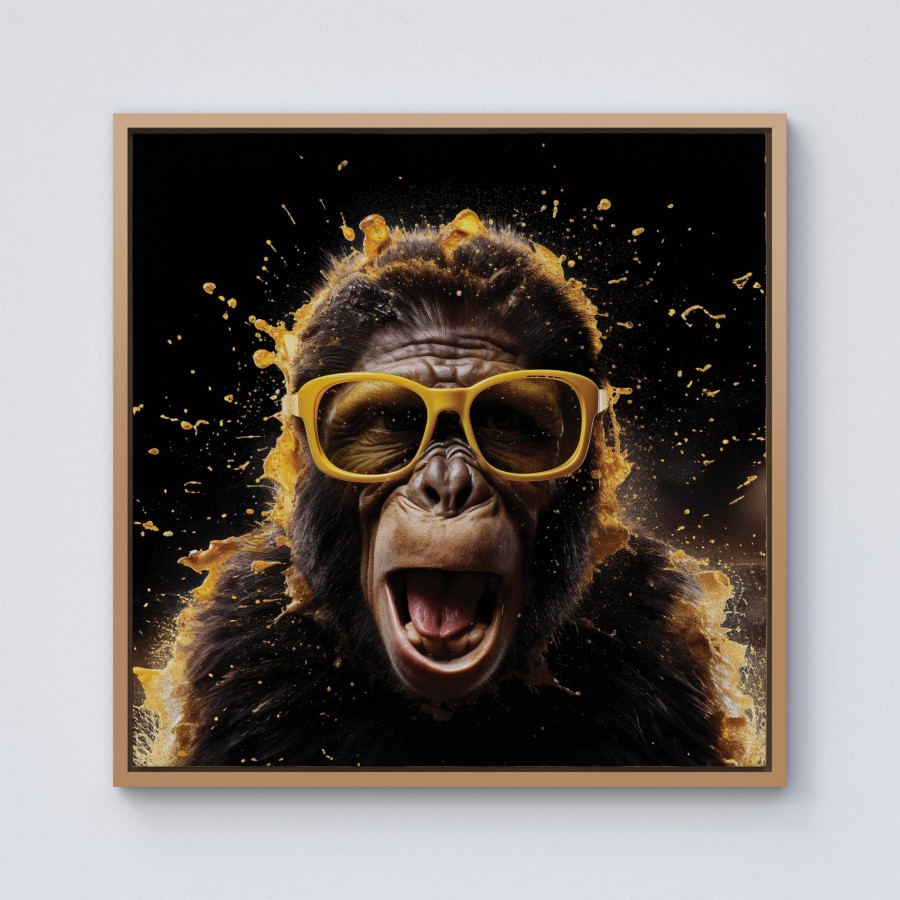 Click to view product details and reviews for Splashart Monkey Face With Yellow Glasses Framed Canvas 10 X 10 Pine. Click to view product details and reviews for Splashart Monkey Face With Yellow Glasses Framed Canvas 10 X 10 Pine.