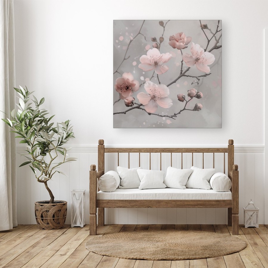 Click to view product details and reviews for Delicate Spring Blossom Canvas Large 30 X 30.