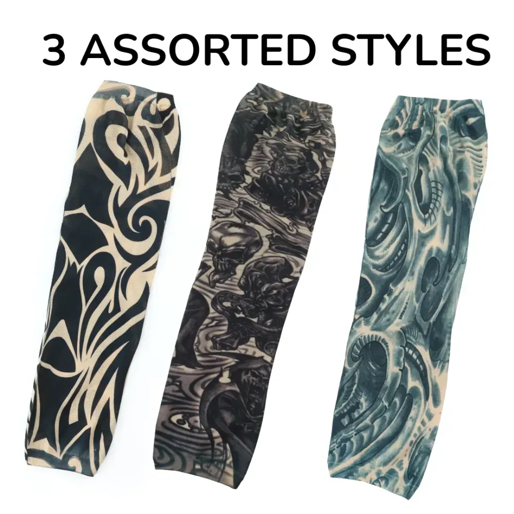 Mens David Beckham Costume | 4 Pcs | Vest, Face Tattoos, Sleeve Tattoos & Gold Baloons