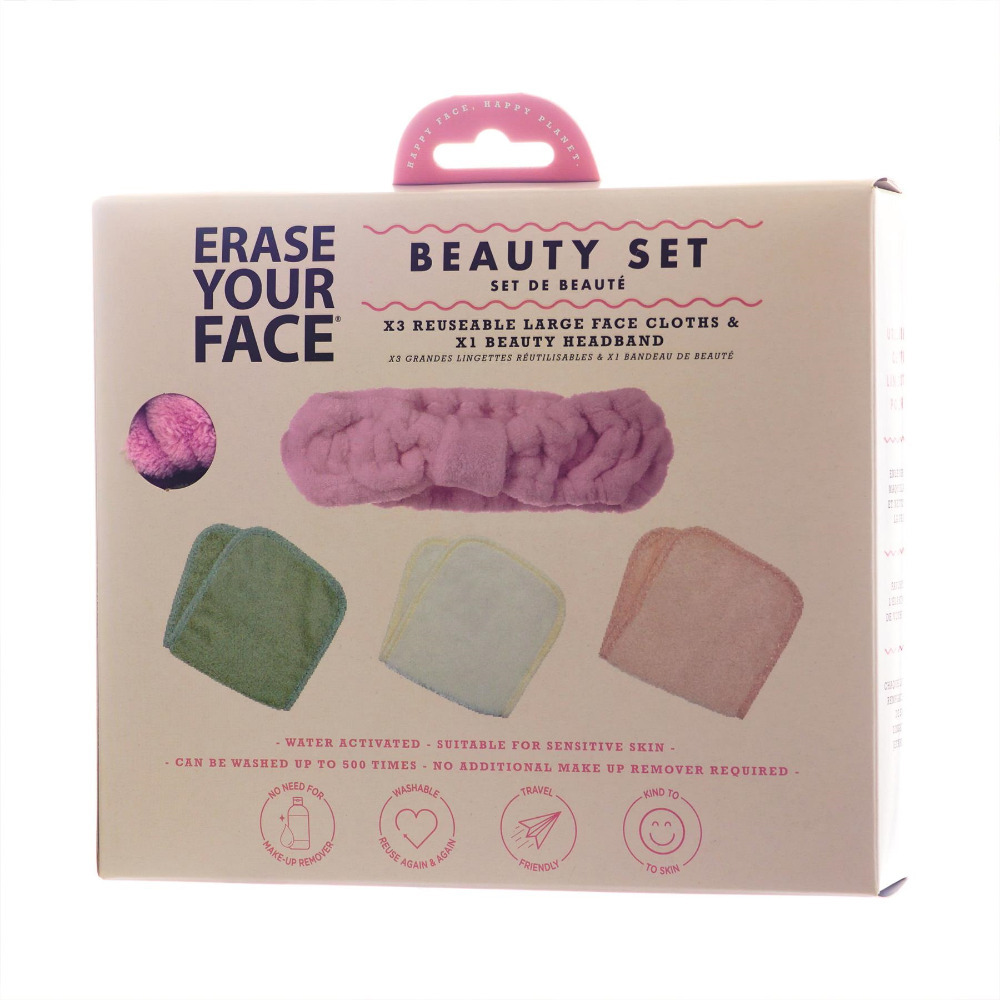 Click to view product details and reviews for Beauty Set Reusable Makeup Cloths Headband.
