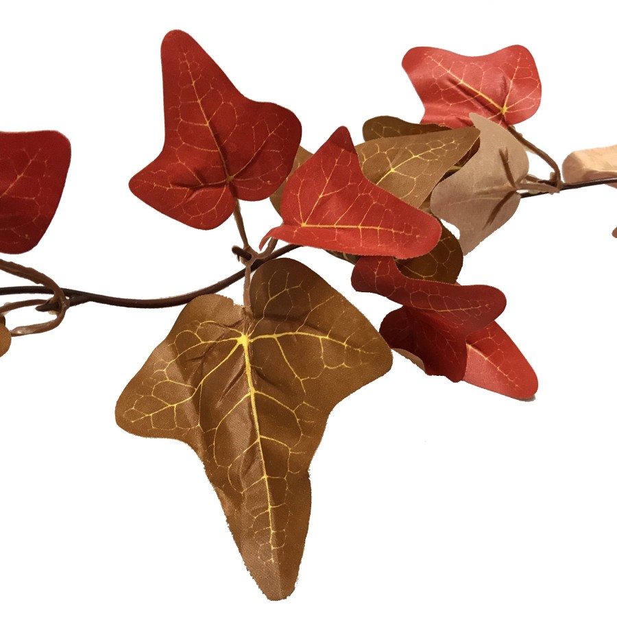 Click to view product details and reviews for Best Artificial 200cm 6ft 7 Large Leaf Two Tone Autumn English Ivy Garland Lg15.