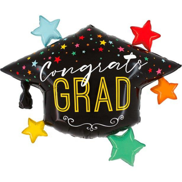 Click to view product details and reviews for Graduation Decoration Metallic Foil Stars.