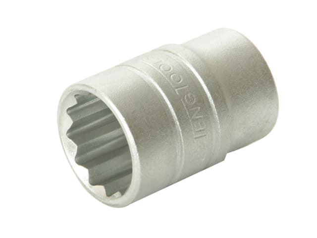 Bi-Hexagon Socket 12 Point 1/2in Drive 11mm TENM120511