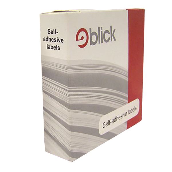 Blick Disp S/A Label 19Mm Red Pk1280 - RS01201