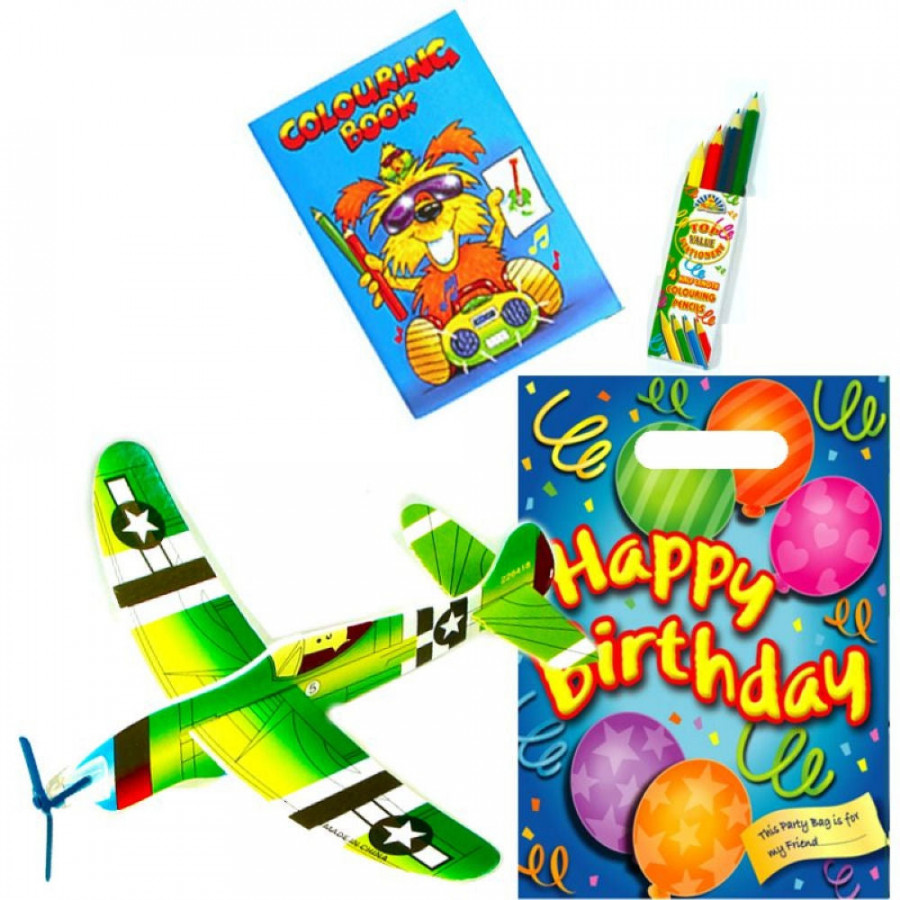 Click to view product details and reviews for Blue Happy Birthday Filled Party Bag.