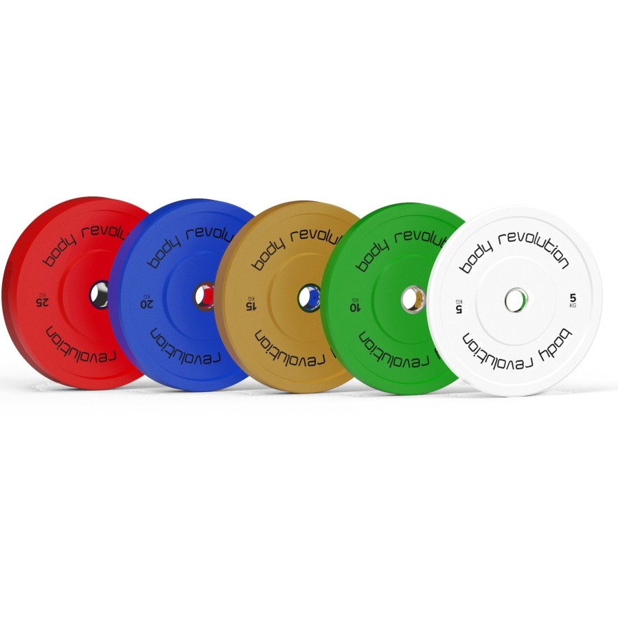 Click to view product details and reviews for Body Revolution Olympic Bumper Plates Colour 10kg Pair.