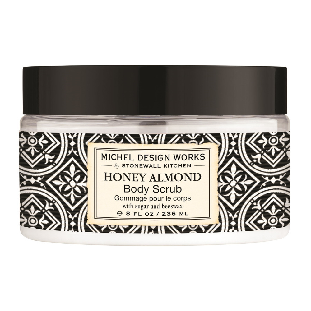 Body Scrub Exfoliating Michel Design Works Beeswax Sugar Glow Honey Almond