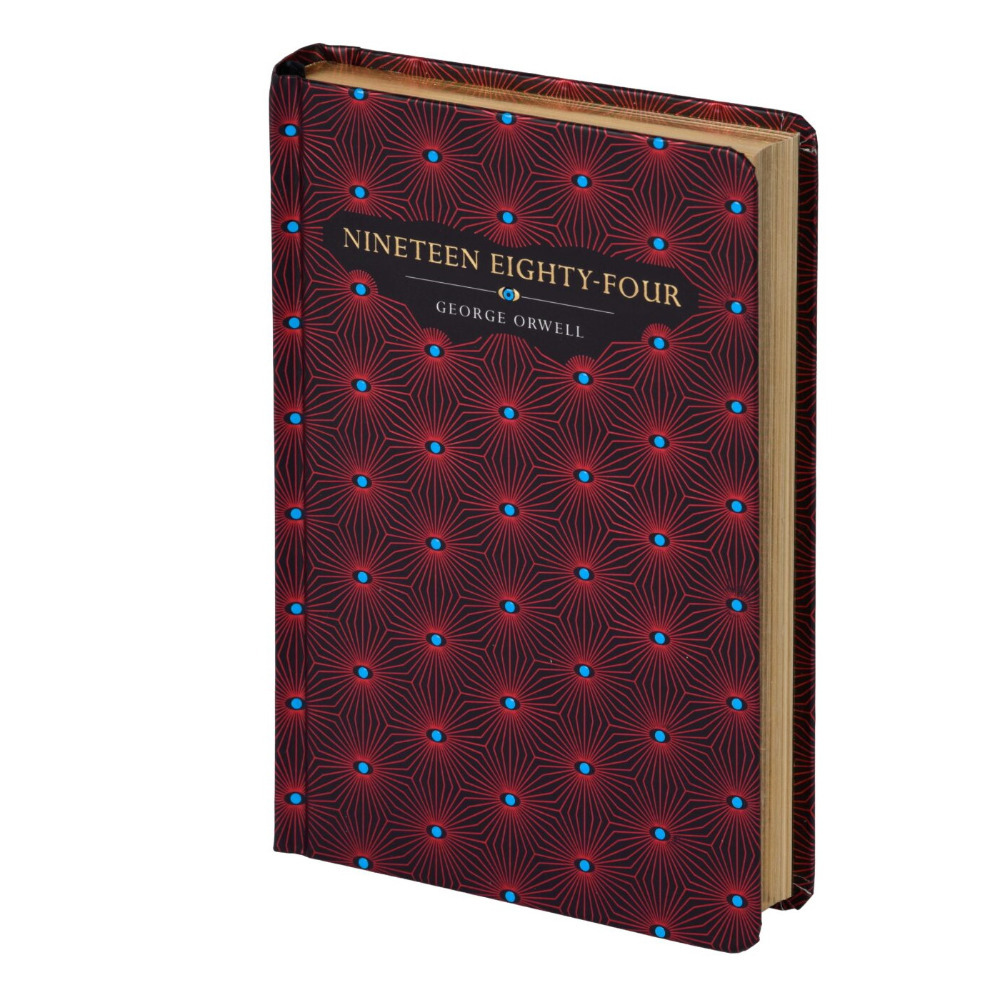 Book Hardback Cover Chiltern Publishing Classics Novel George Orwell 1984 Gift