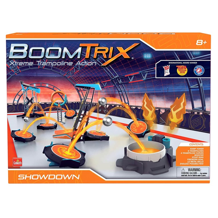 BoomTrix Showdown Playset Stunt Trampoline Action Toy
