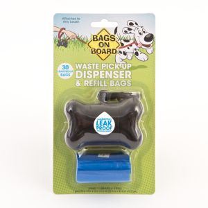Click to view product details and reviews for Bramton Bags On Board Dispenser Bone Black 2x15 39019.