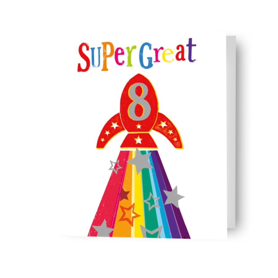 Click to view product details and reviews for Brightside Age 8 Birthday Card.