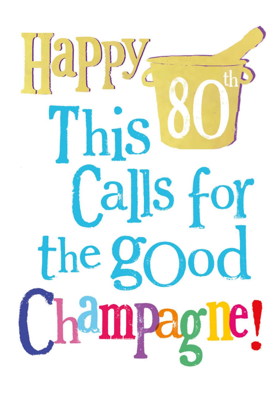 Click to view product details and reviews for Brightside Age 80 Birthday Card.