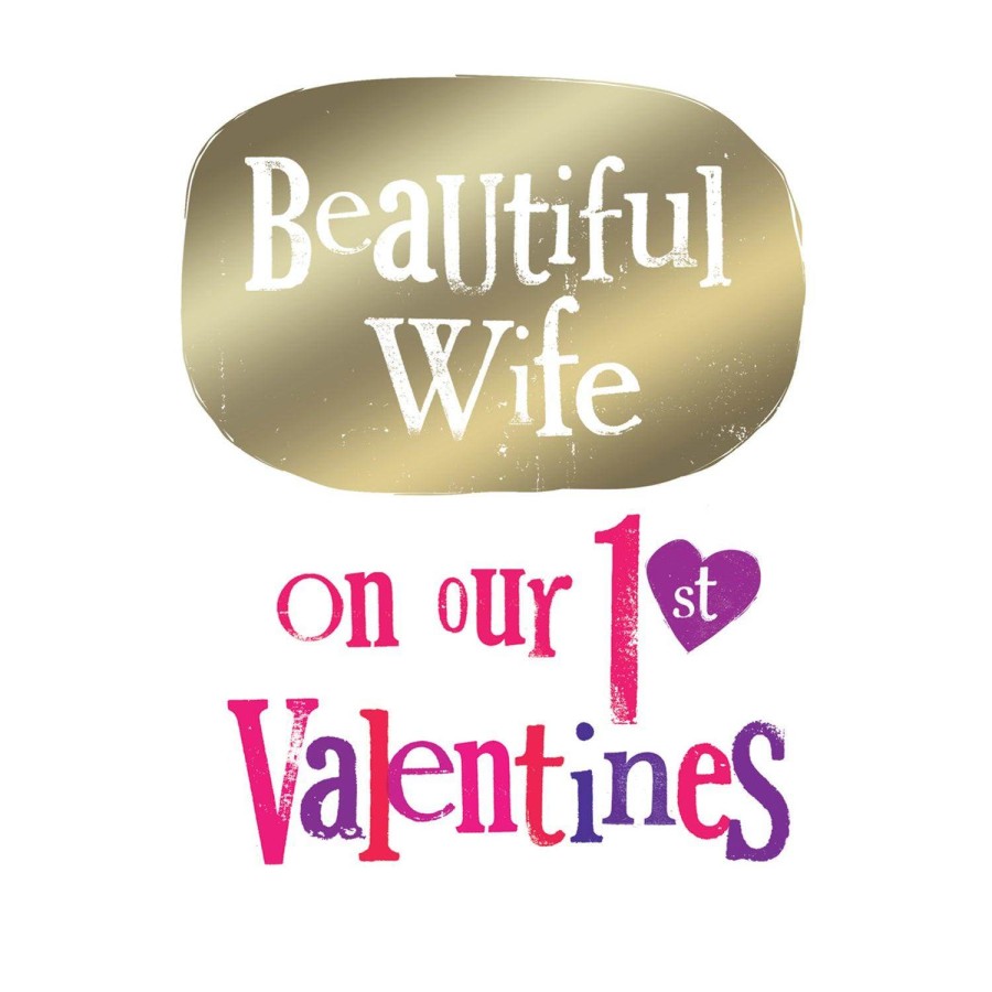 Click to view product details and reviews for Brightside Beautiful Wife Valentines Day Card.
