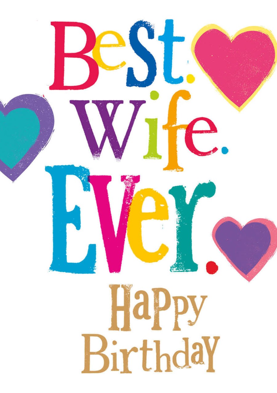 Click to view product details and reviews for Brightside Best Wife Ever Birthday Card.