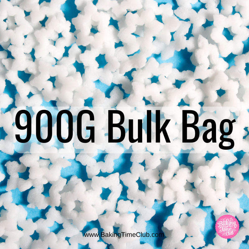 Click to view product details and reviews for Bulk Bag White Snowflakes Confetti Sprinkles Best Before 30 Jun 2025.