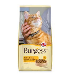 Burgess Adult Cat Chicken and Duck 1.5kg - 19302