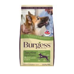 Burgess Sensitive Adult Dog Lamb & Rice - 12.5k - 546511