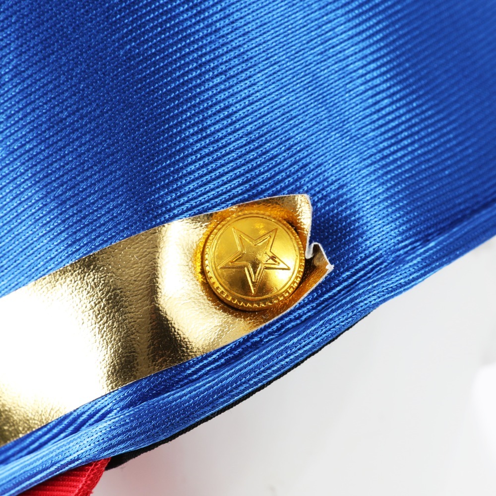 Ladies Toy Soldier Hat | Blue Majorette Christmas Costume Hat | Nutcracker Fancy Dress Accessory