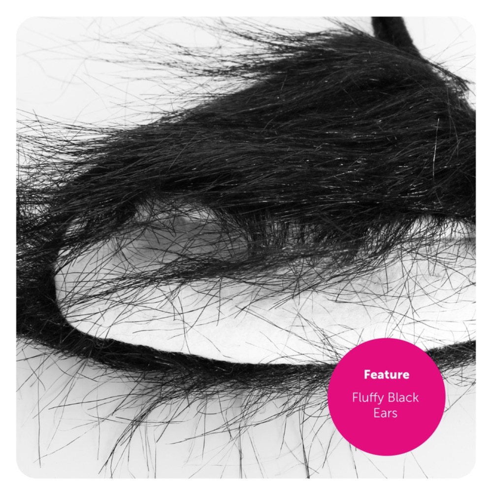 Cat Ears on Headband Detail 2