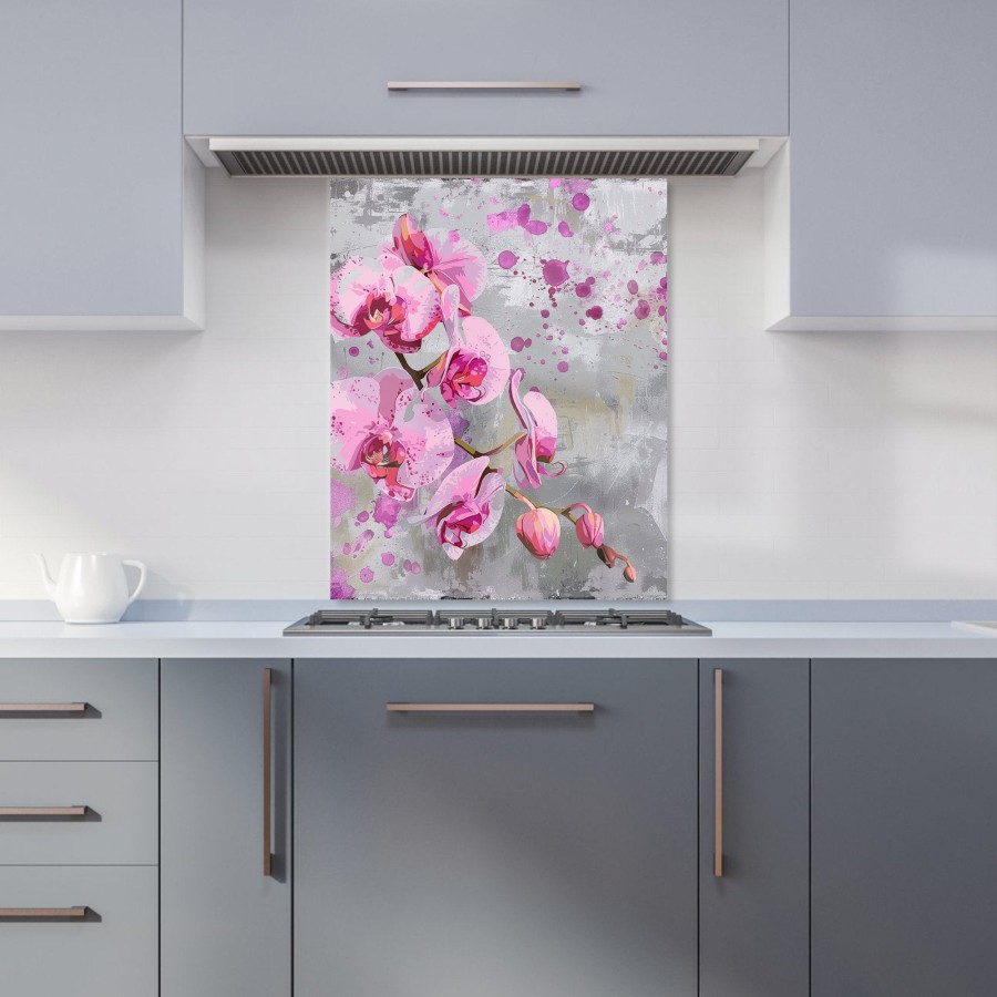 Click to view product details and reviews for Orchids Splashart Kitchen Splashback W600mm X H750mm.