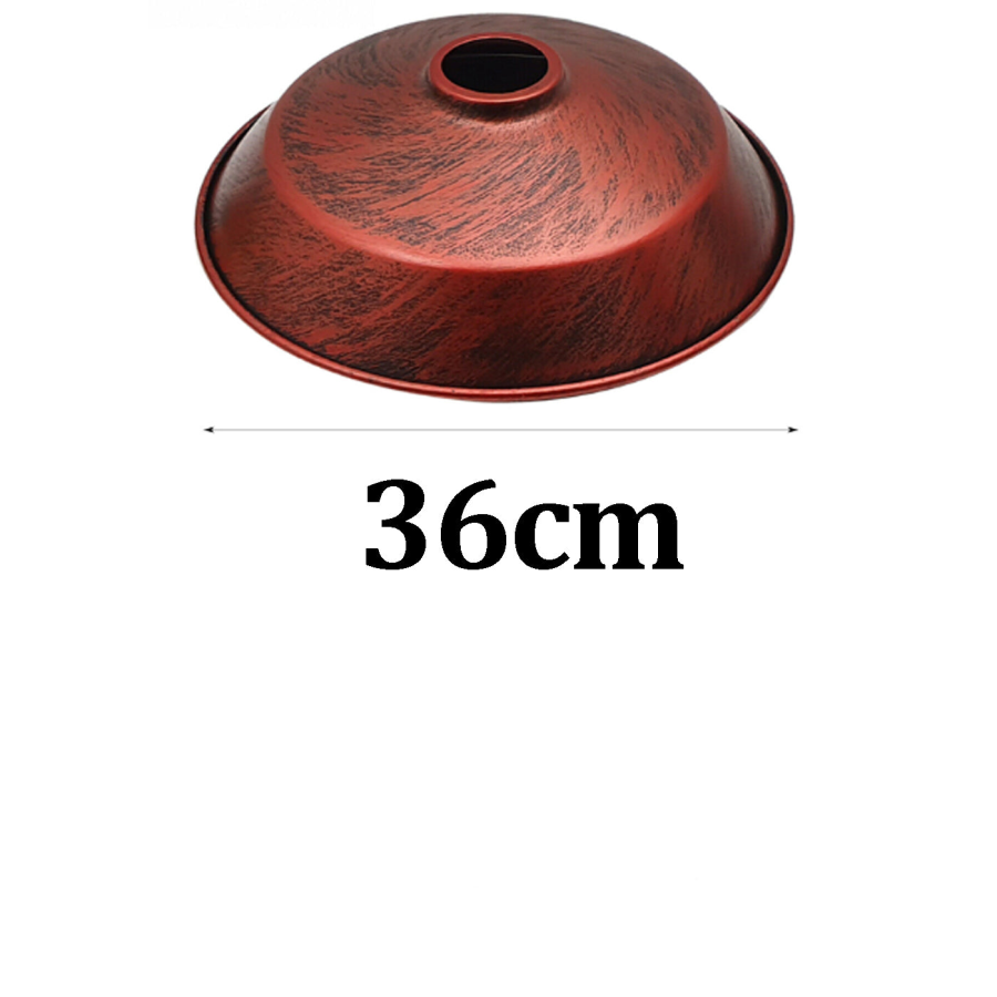 Click to view product details and reviews for Retro Style Ceiling Light Shades Shades Metal Curved 36cm4979 Rustic Red.