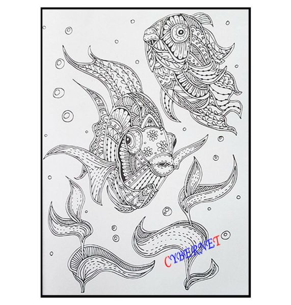 Adult Colouring Book Colour Therapy Cottages And Castles Anti - Foto 5