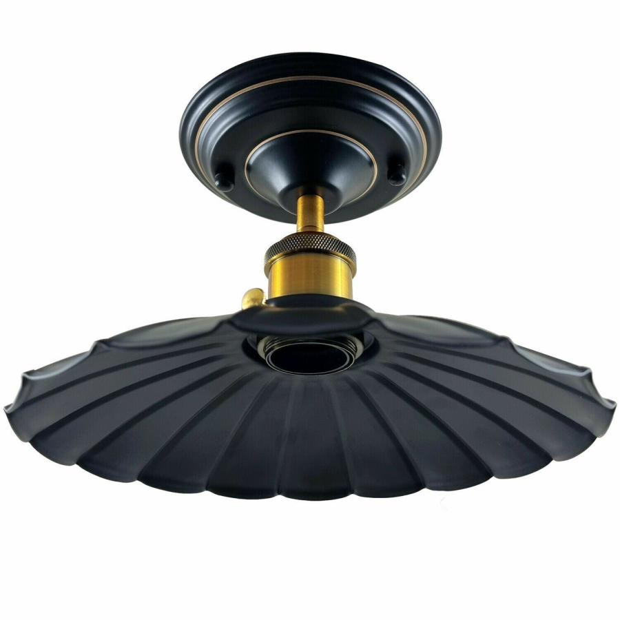 Click to view product details and reviews for Retro Minimalist Ceiling Shade Kitchen Indoor Lighting 1230 Black Without Bulb.