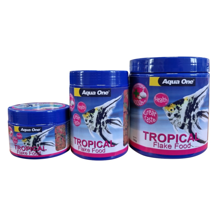Aqua One Tropical Flake with Garlic 3 Sizes