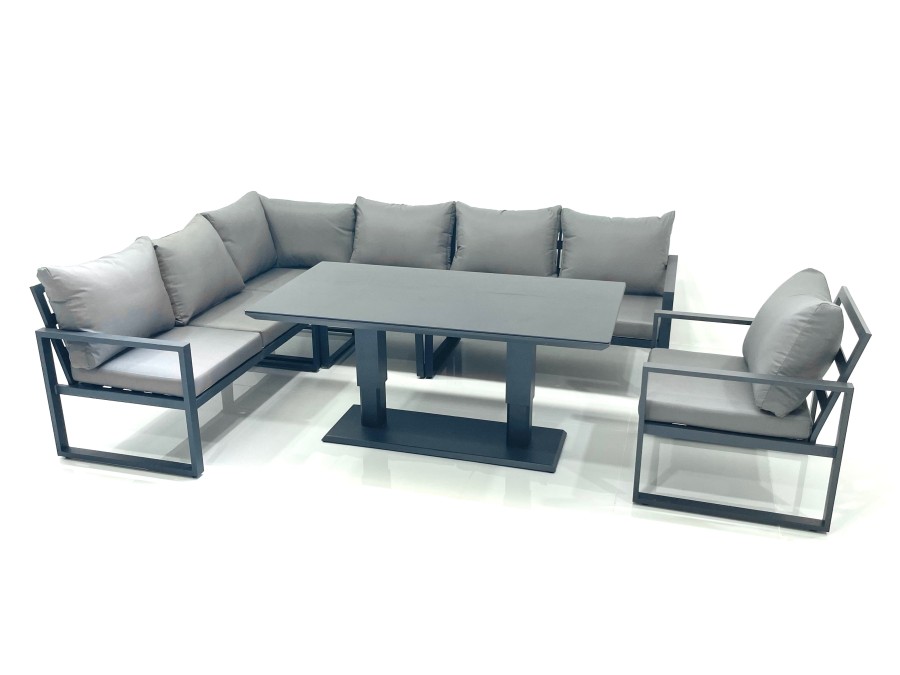Click to view product details and reviews for Fimous Aluminum Outdoor Garden Furniture Set Corner Sofa Chair Adjustable Rising Lifting Dining Table Sets Dark Grey. Click to view product details and reviews for Fimous Aluminum Outdoor Garden Furniture Set Corner Sofa Chair Adjustable Rising Lifting Dining Table Sets Dark Grey.