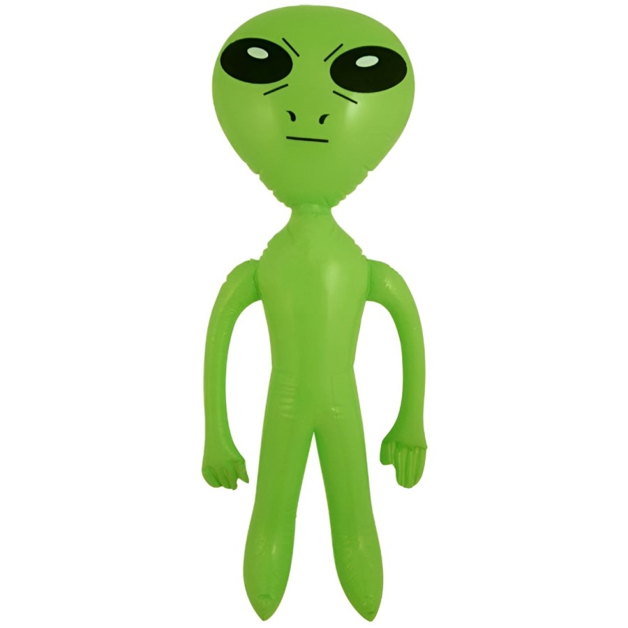 Click to view product details and reviews for Inflatable Green Alien 64cm.