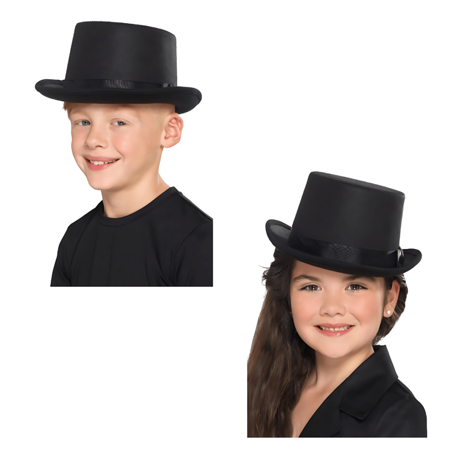 Click to view product details and reviews for Childrens Black Top Hats.