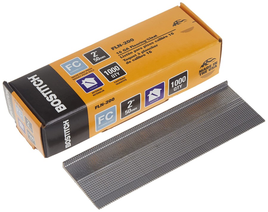 FLN-200 Flooring Cleat Nails 50mm (Pack 1000) - BOSFLN200