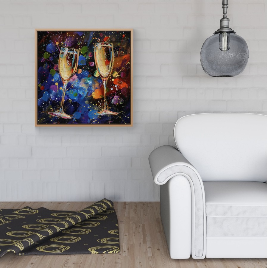 Click to view product details and reviews for Splashart Champagne Flutes Framed Canvas 30 X 30 Pine. Click to view product details and reviews for Splashart Champagne Flutes Framed Canvas 30 X 30 Pine.