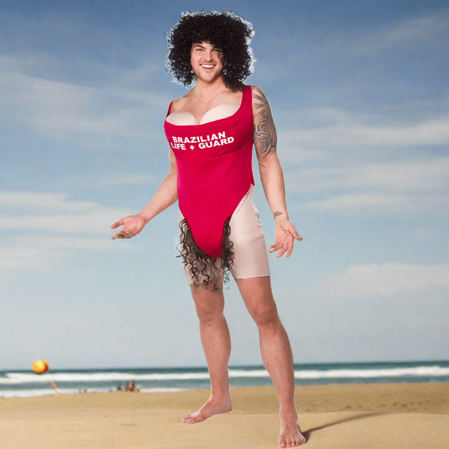 Click to view product details and reviews for Scary Mary Unisex Funny Lifeguard Costume One Size.
