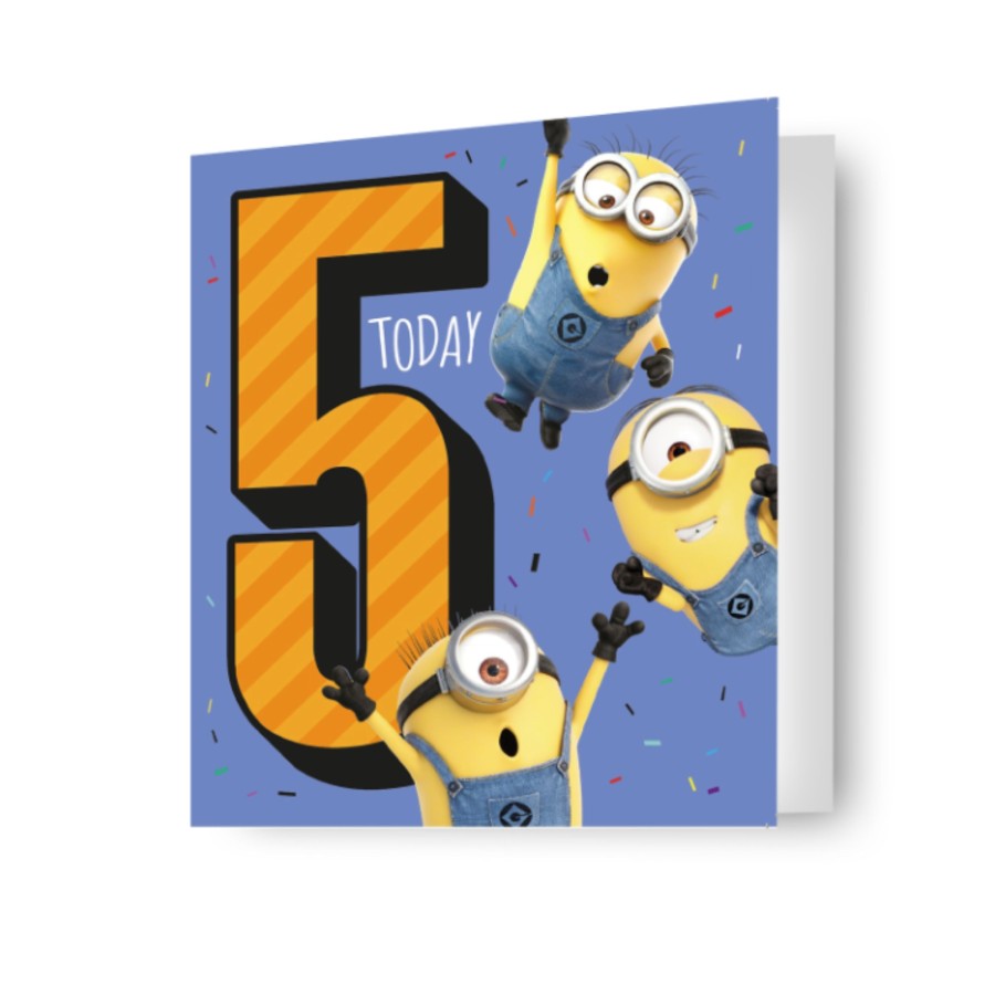 Click to view product details and reviews for Despicable Me Age 5 Birthday Card.