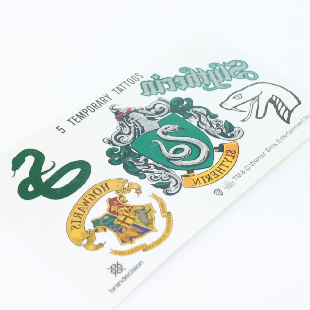 Adults Harry Potter Costume | Slytherin Cloak, Tie & Tattoos