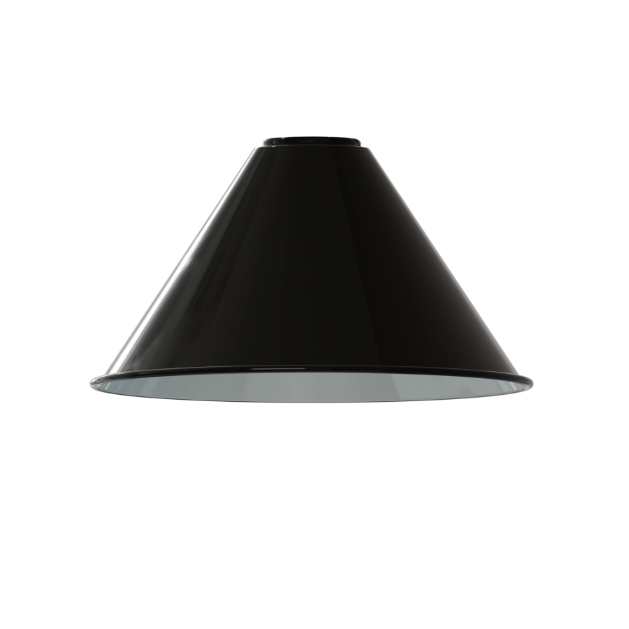 Click to view product details and reviews for Ledsone Industrial Vintage Metal Cone Shaped Pendant Light Lamp Shade1449 Shiny Black.