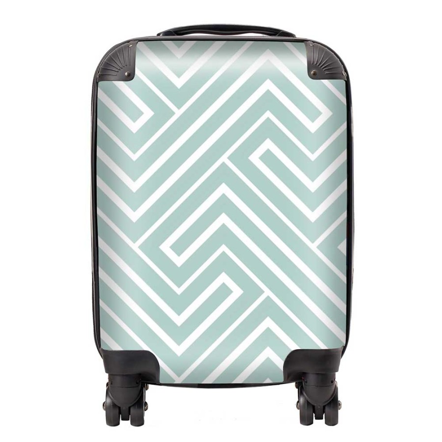 Click to view product details and reviews for Geometric Modern Ornment Suitcase Mini Cabin.