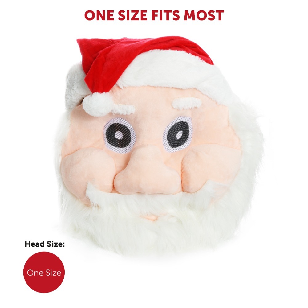 Plush Santa Mascot