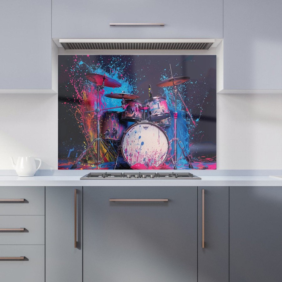 Click to view product details and reviews for Drumbeat Colours Kitchen Splashback W595mm X H745mm.