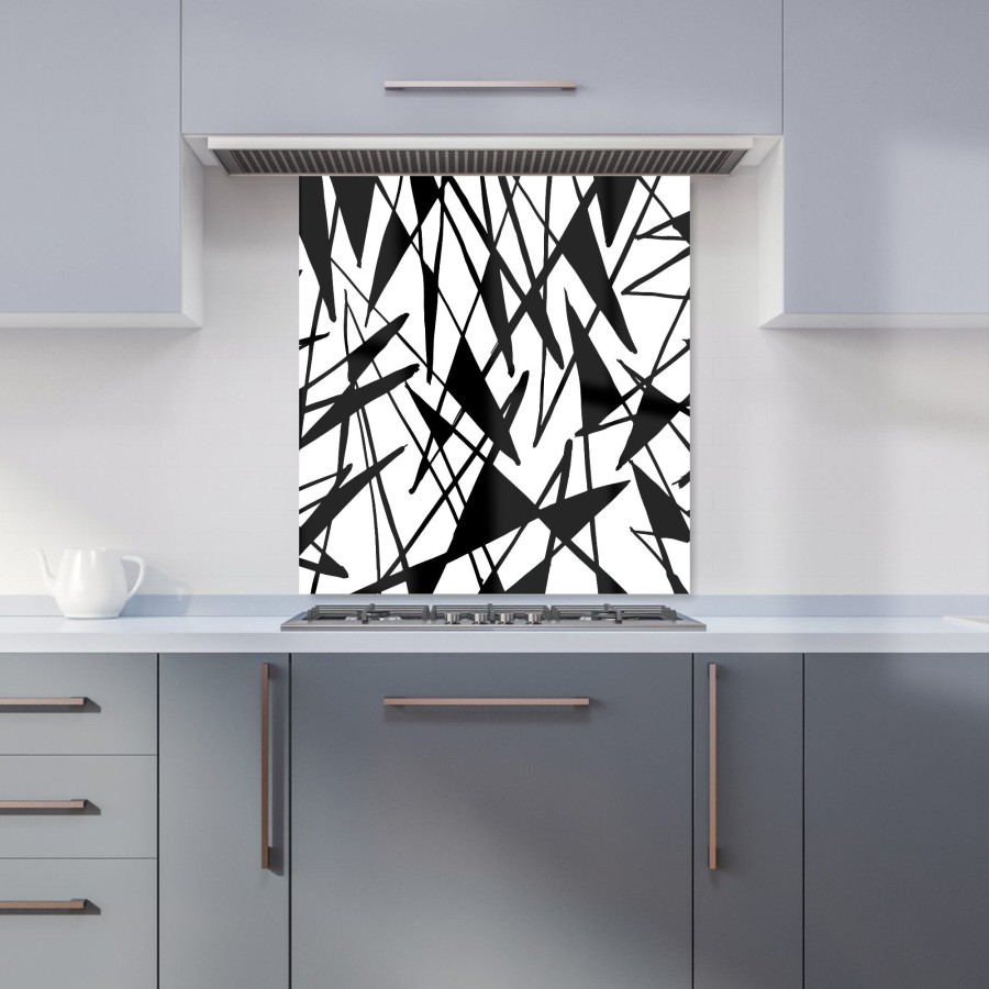 Click to view product details and reviews for Brush Abstract Pattern Kitchen Splashback W700mm X H650mm.