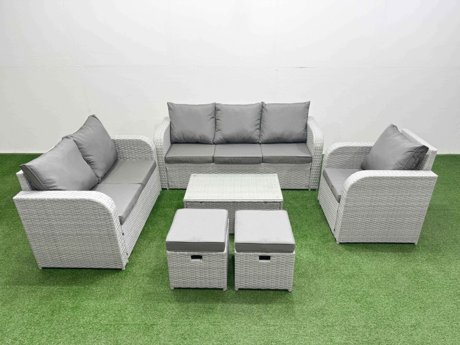 Click to view product details and reviews for Fimous Patio Pe Wicker 8 Seater Outdoor Rattan Furniture Sofa Sets With Rectangular Coffee Table Reclining Chair Loveseat Sofa 3 Seater Sofa Stool Lig. Click to view product details and reviews for Fimous Patio Pe Wicker 8 Seater Outdoor Rattan Furniture Sofa Sets With Rectangular Coffee Table Reclining Chair Loveseat Sofa 3 Seater Sofa Stool Lig.