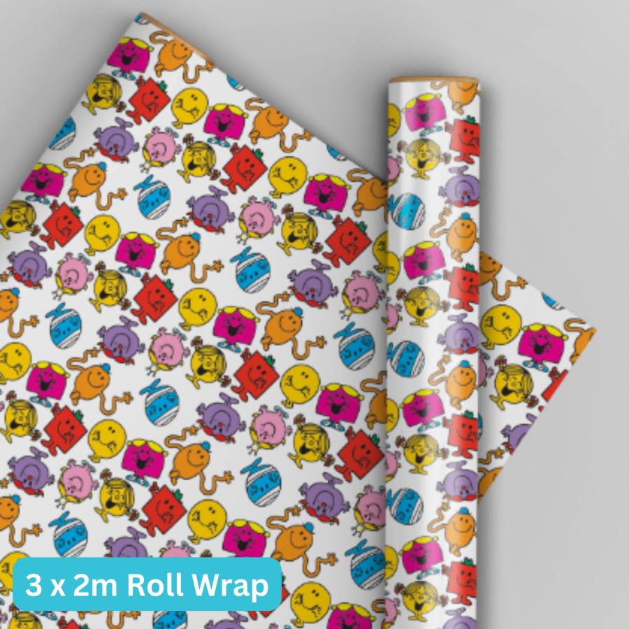 Click to view product details and reviews for Mr Men Little Miss 2m Roll Wrapping Paper 3 Pack Bundle.