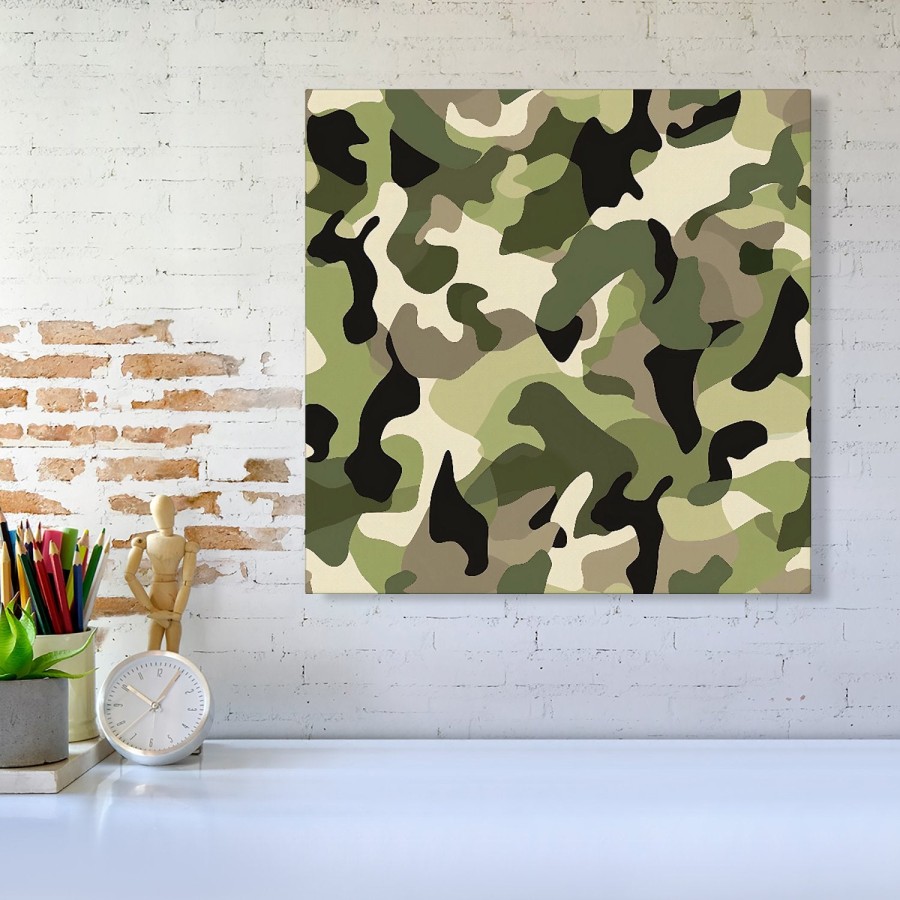Click to view product details and reviews for Camouflage Design Canvas Large 30 X 30.