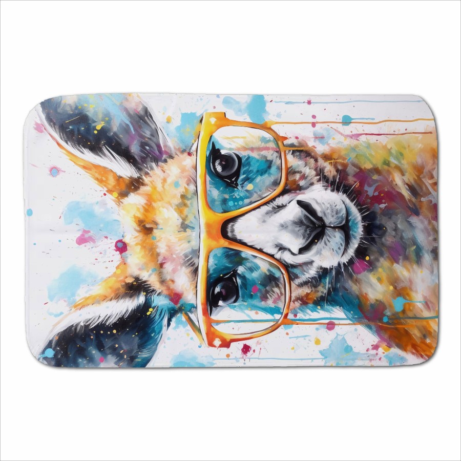 Click to view product details and reviews for Splashart Kangaroo In Glasses Sherpa Blanket. Click to view product details and reviews for Splashart Kangaroo In Glasses Sherpa Blanket.