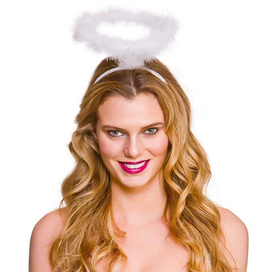 Click to view product details and reviews for Adults Feather Halo Angel Devil White Black Fancy Dress White. Click to view product details and reviews for Adults Feather Halo Angel Devil White Black Fancy Dress White.