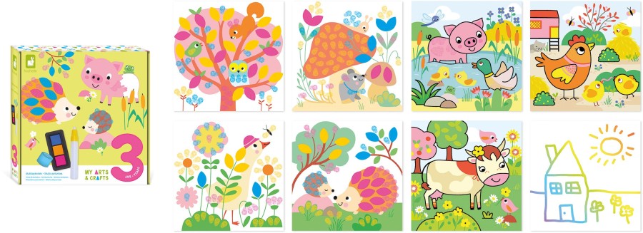 Arts and Crafts Multi Activity Box Set for 3 Year Olds