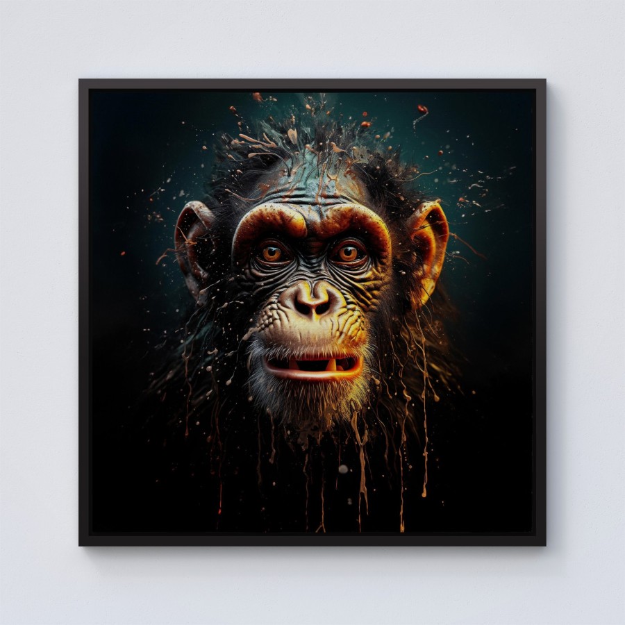 10" x 10" / Black