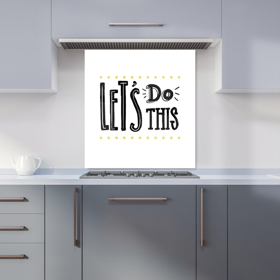 Click to view product details and reviews for Lets Do This Kitchen Splashback W900mm X H650mm.